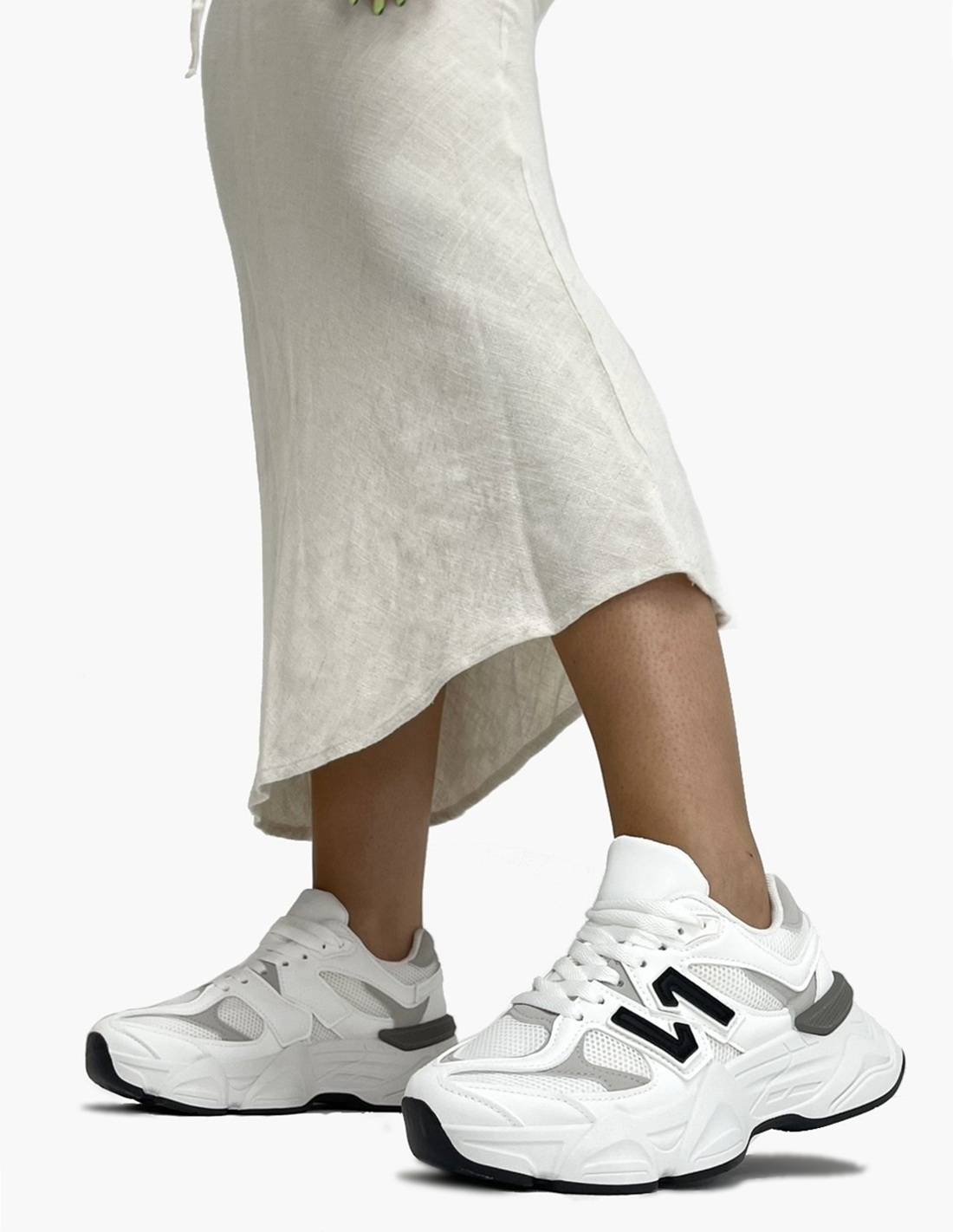 Deportivas blancas con...