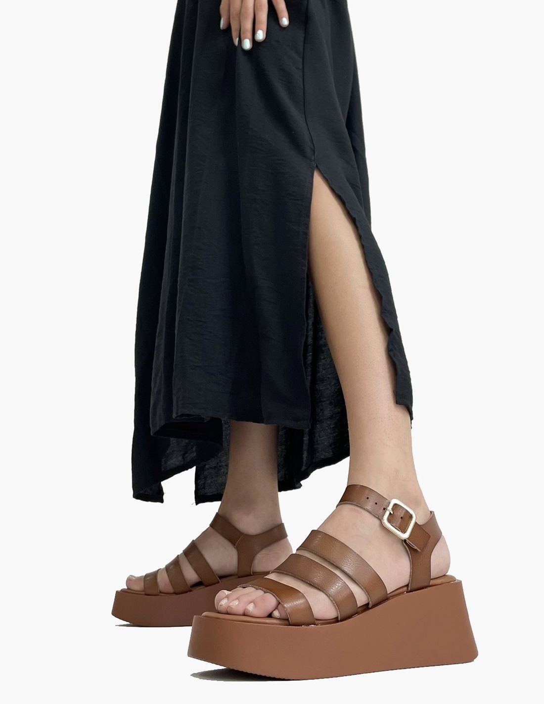 Sandalias de Tiras Camel...