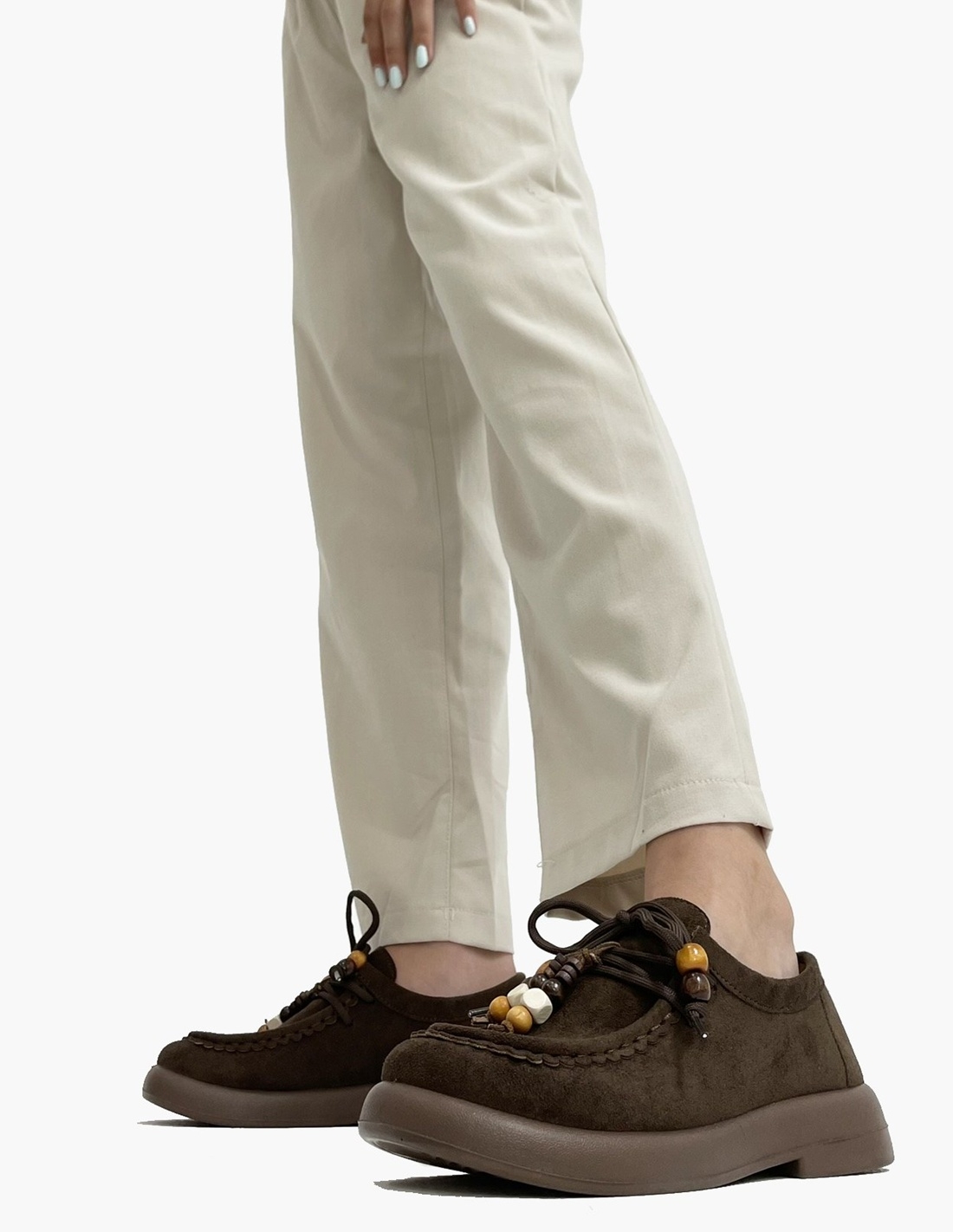 Zapatos Mocasines Mujer Coffee