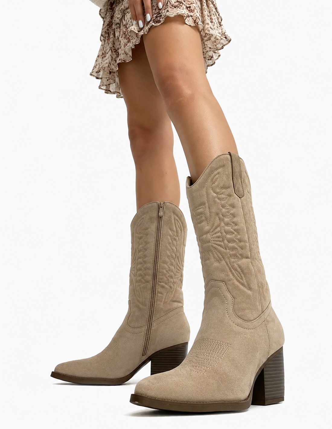 Botas Kaki Cowboy de...