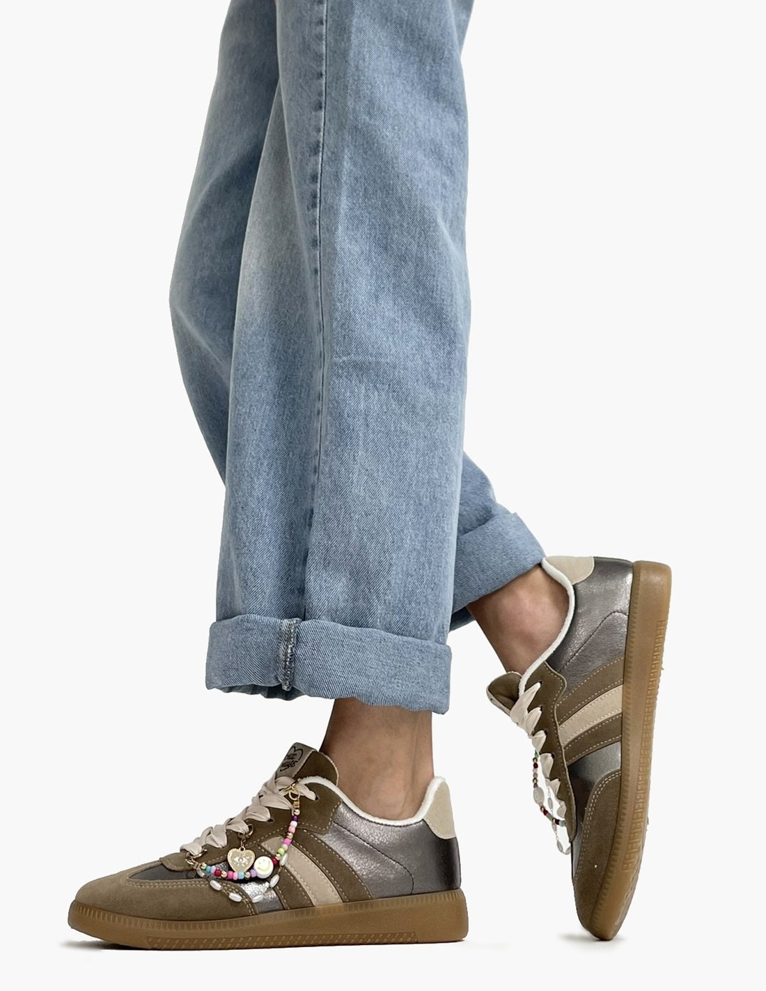 Zapatillas Deportivas Kaki...