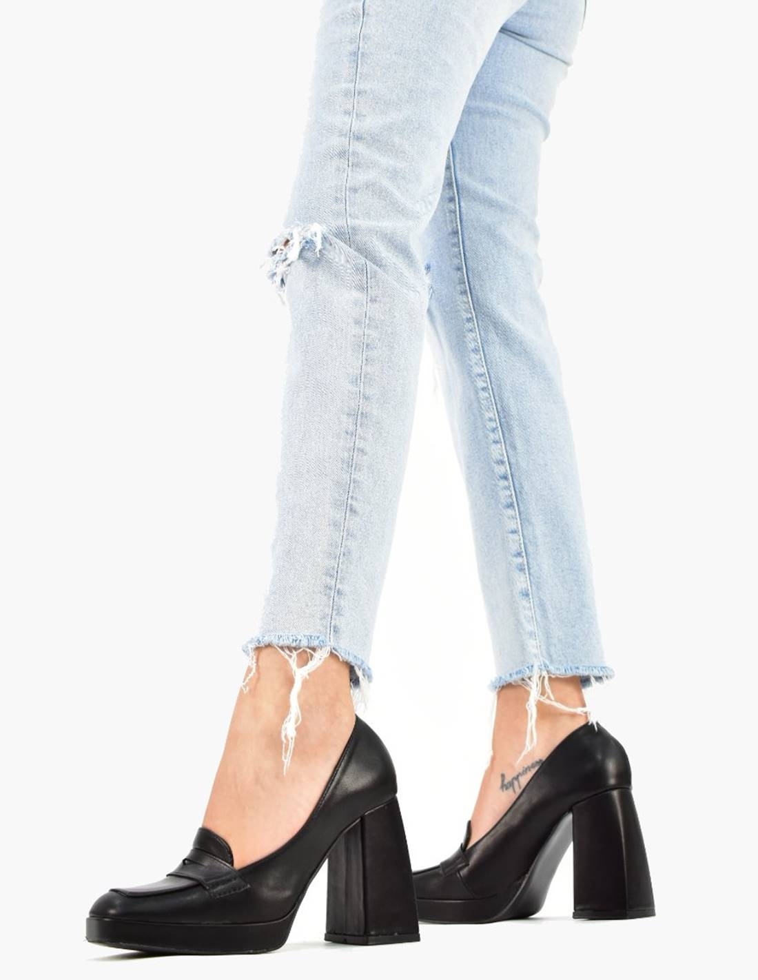 Zapato negro de Tacon Mujer | Calzados